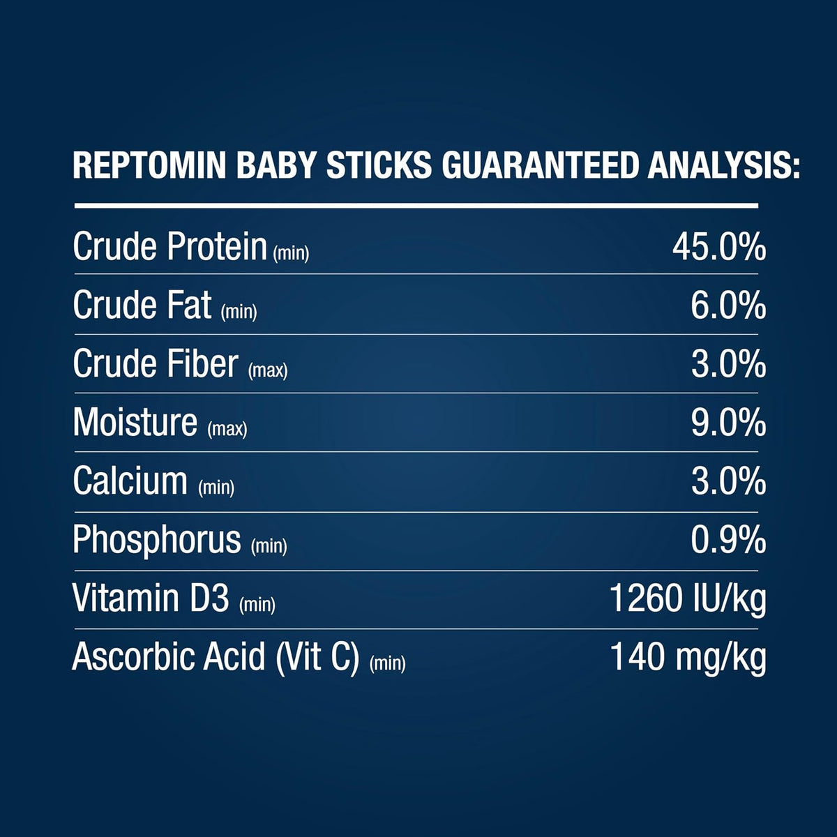 Tetra reptile nutrition floating sticks for strong shell development