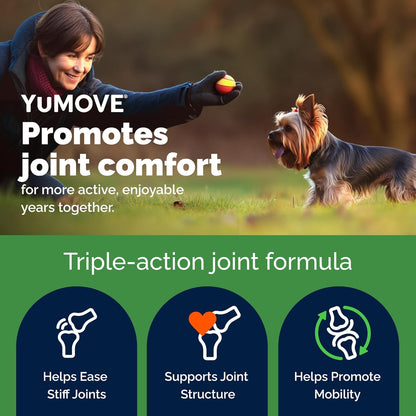 YuMOVE small dog joint chews ingredients and nutritional facts label