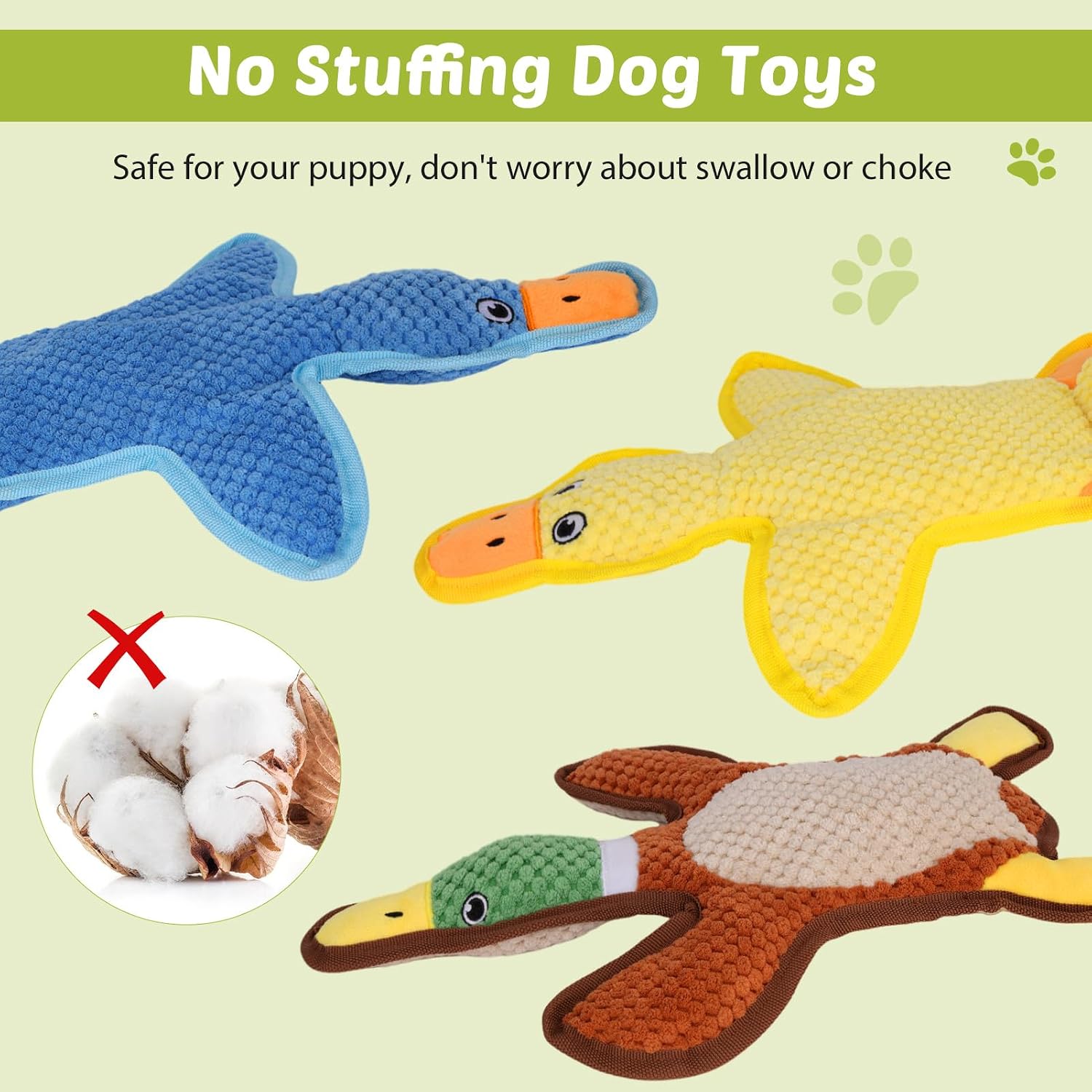 Textured corduroy interactive puppy teething toy close up