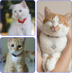 Detailed measurements of the large and small copper bells featured on the cobee pet training charm pendant