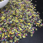 PrettyG school series polymer clay slices front view in packaging