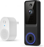ByteBlaz 1080p wireless video doorbell camera front view for home security