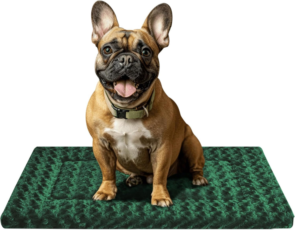 Dog Bed Mat,Reversible & Ultra Soft Kennel Pad-Machine Washable Pet Bed for Dogs & Cats-All-Weather Crate Liner for Crates,Carriers & Travel (Pink, 24" L x 18" W x 1.5" Th) - Image 14