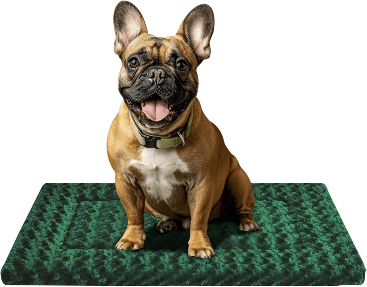 Dog Bed Mat,Reversible & Ultra Soft Kennel Pad-Machine Washable Pet Bed for Dogs & Cats-All-Weather Crate Liner for Crates,Carriers & Travel (Pink, 24" L x 18" W x 1.5" Th) - Image 14