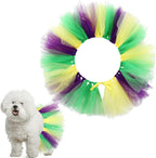 Dog Tutu Tulle Tutu for Dogs Small Large Medium Puppy Dress Ballerina Costume Skirt for Holiday Puppy Cats Bunny Pet Outfit Birthday Wedding Party Photo Prop Supplies(Pink) - Image 12