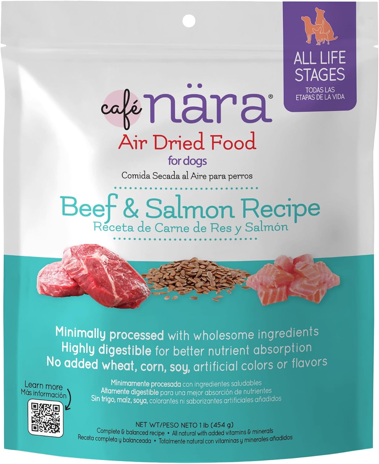 Caf Nara - Lamb Air-Dried Food for Dogs - Complete Meal, Food Topper or Treat - Minimally Processed & Highly Digestible - for All Breeds & Ages - Wheat, Corn & Soy Free - Made in USA - 3 lb Bag - Image 13