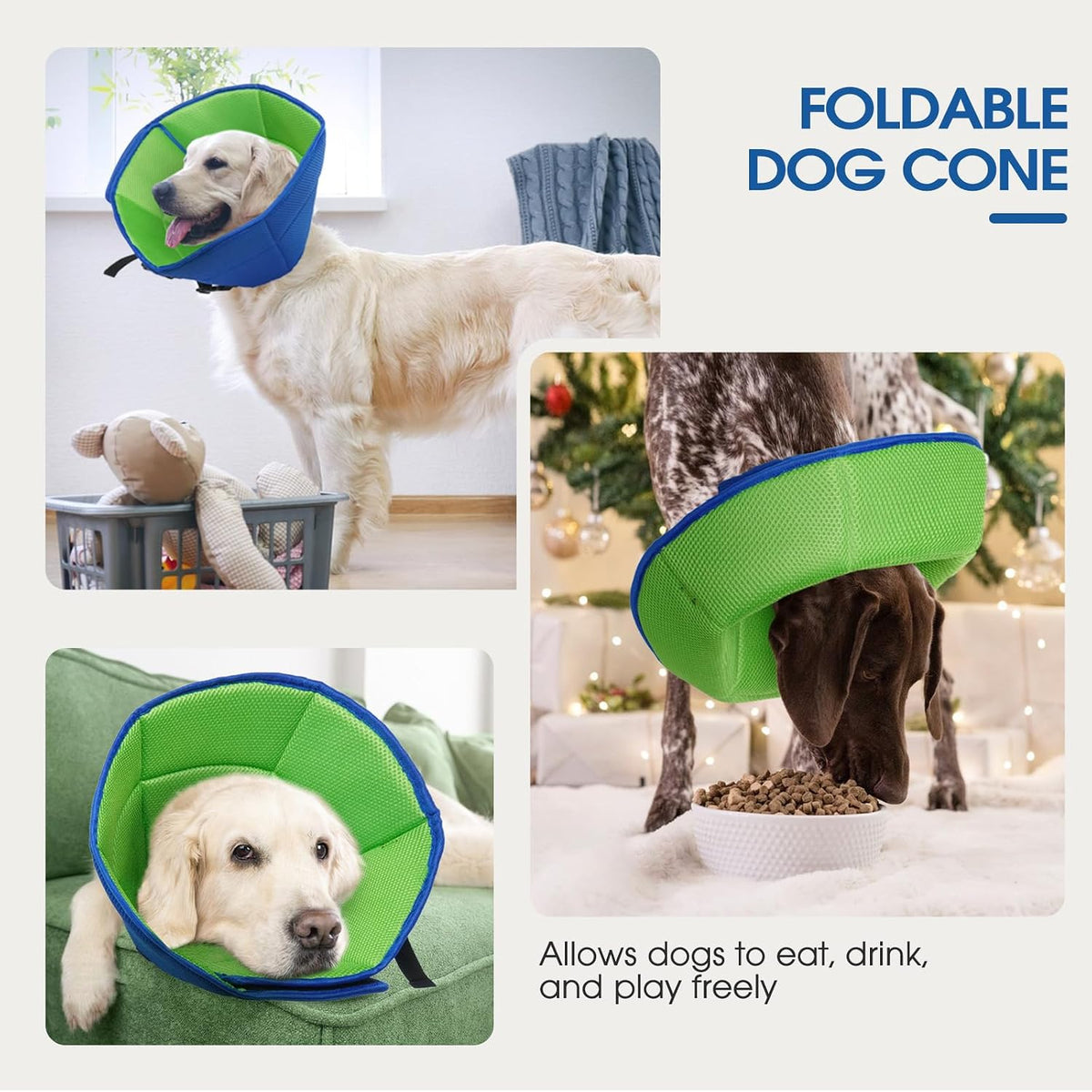 Measurement guide for letsqk medium dog surgery cone