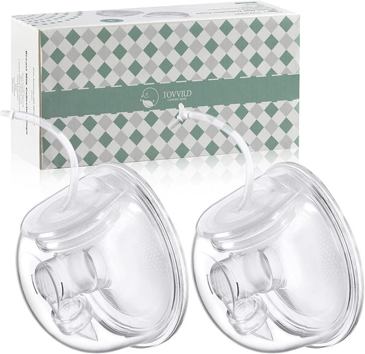 Tovvild breast pump milk collection cup front view