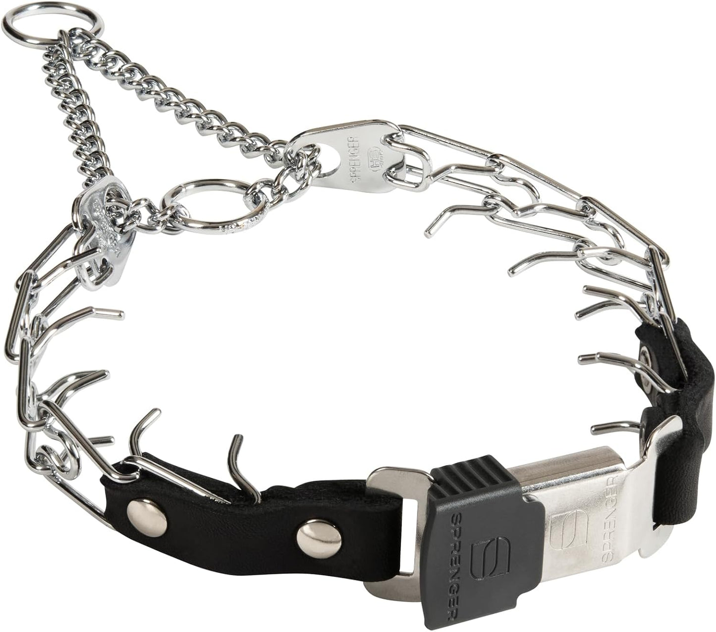 Herm Sprenger 2.25mm Prong Collar for Dog Training Adjustable Length & Easy Quick Release Buckle for Small/Medium Dogs (13-19" Neck) - Image 11