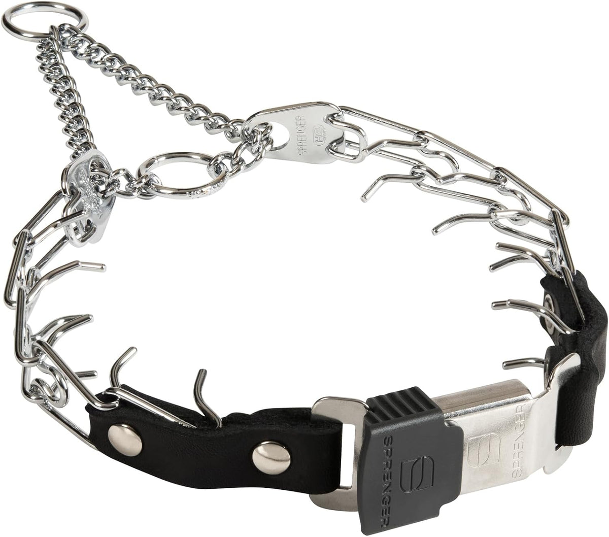 Herm Sprenger 2.25mm Prong Collar for Dog Training Adjustable Length & Easy Quick Release Buckle for Small/Medium Dogs (13-19" Neck) - Image 11