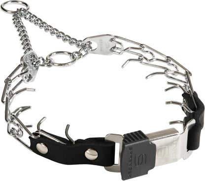Herm Sprenger 2.25mm Prong Collar for Dog Training Adjustable Length & Easy Quick Release Buckle for Small/Medium Dogs (13-19" Neck) - Image 11