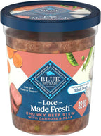 Blue Buffalo Love Made Fresh Natural Adult Dog Food, Refrigerated, Chunky Chicken Stew with Carrots and Peas, Fresh Dog Food, Ready-to-Serve, 2-lb Tub - Image 13