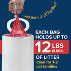 Detailed view of 7-layer odor blocking bag technology