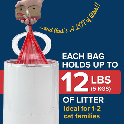 Detailed view of 7-layer odor blocking bag technology