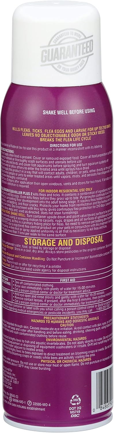 Two pack Bengal Full Season Flea Killer Plus set