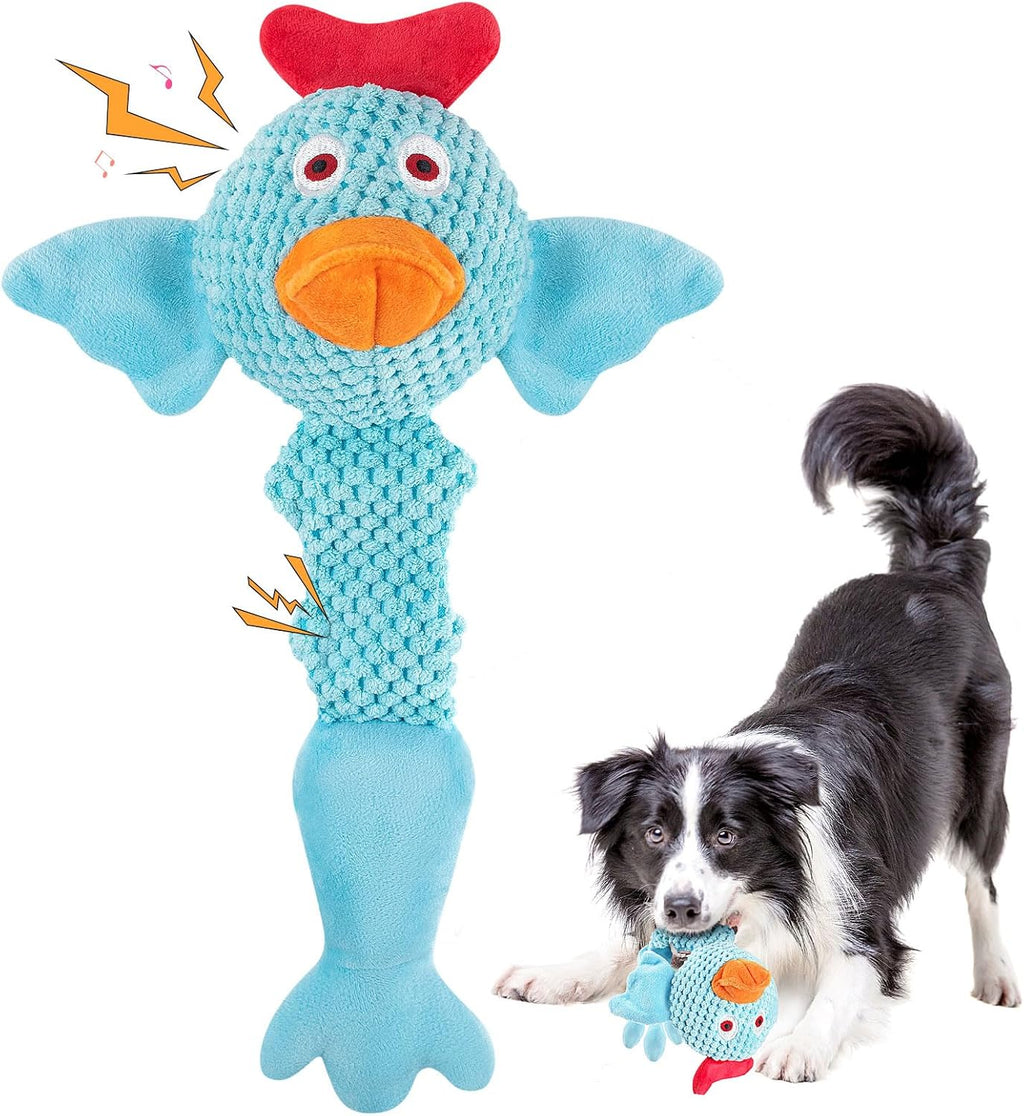 Fuufome Squeaky Plush Dog Toys, Soft Fabric Toys for Puppy, Small and Medium Dogs, Interactive Daily Companionship Training Reward Birthday Gift - Image 12