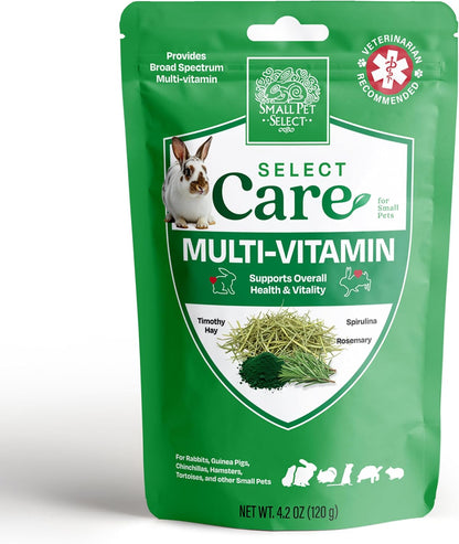 Small Pet Select Care Multivitamin Support Supplement front packaging online