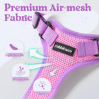 Premium imported Rabbitgoo escape proof small pet harness set with nylon leash