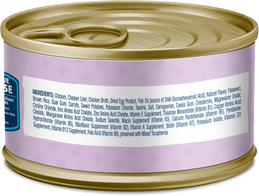 Blue Buffalo Baby Blue Chicken Recipe wet cat food texture and pate