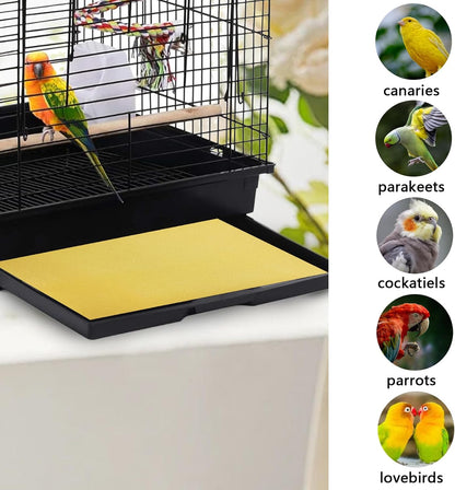 Dimensions of Acsist 16 by 10 inch bird cage liners