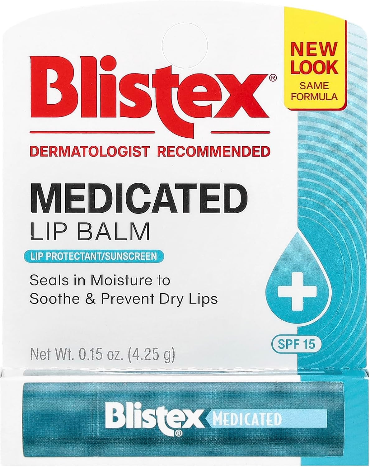 Blistex Medicated Lip Balm, SPF 15, 1.5 oz - Image 2