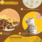 Hkpetty limited ingredient cat and dog treats used as kibble meal topper