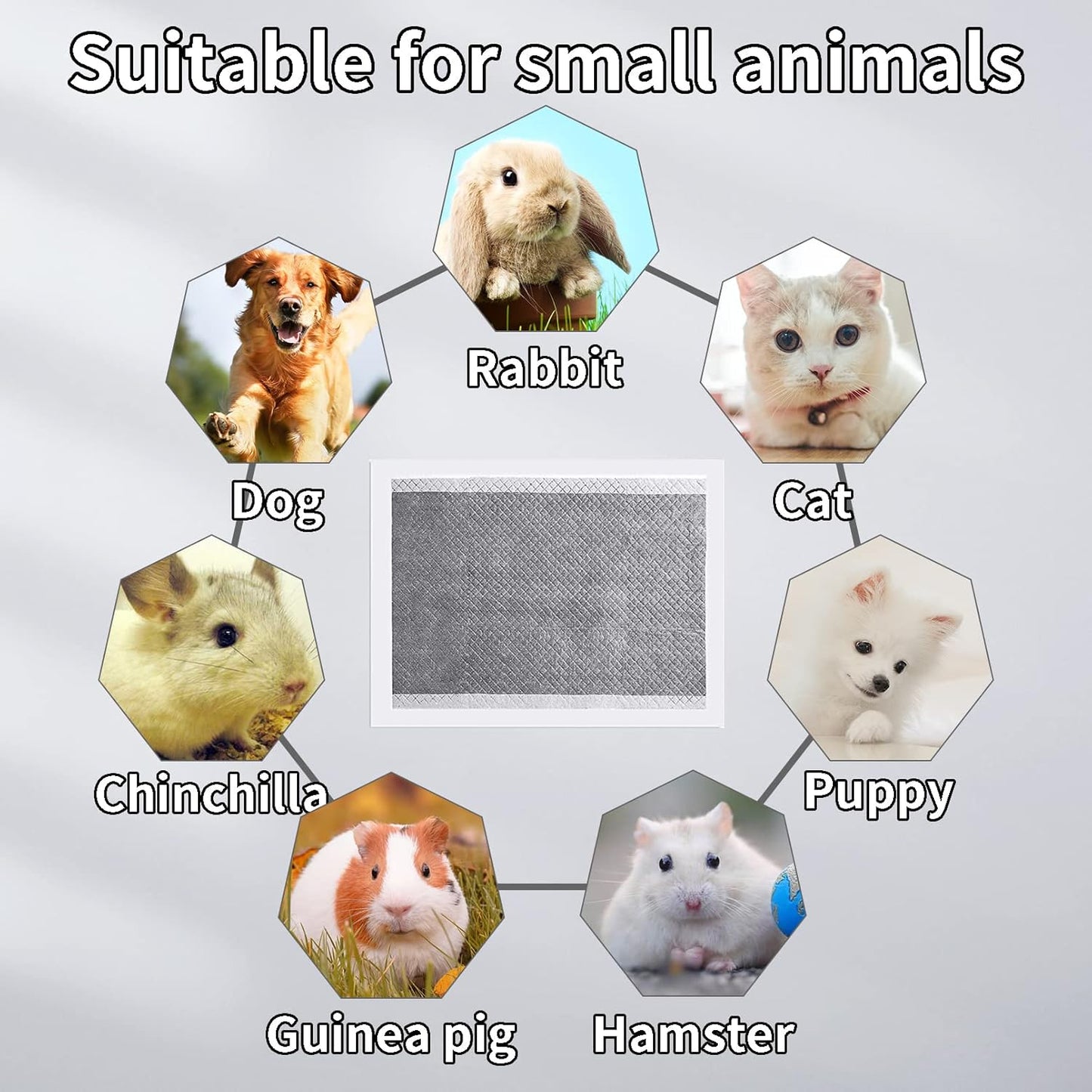 Pinvnby cage liners for chinchillas and guinea pigs