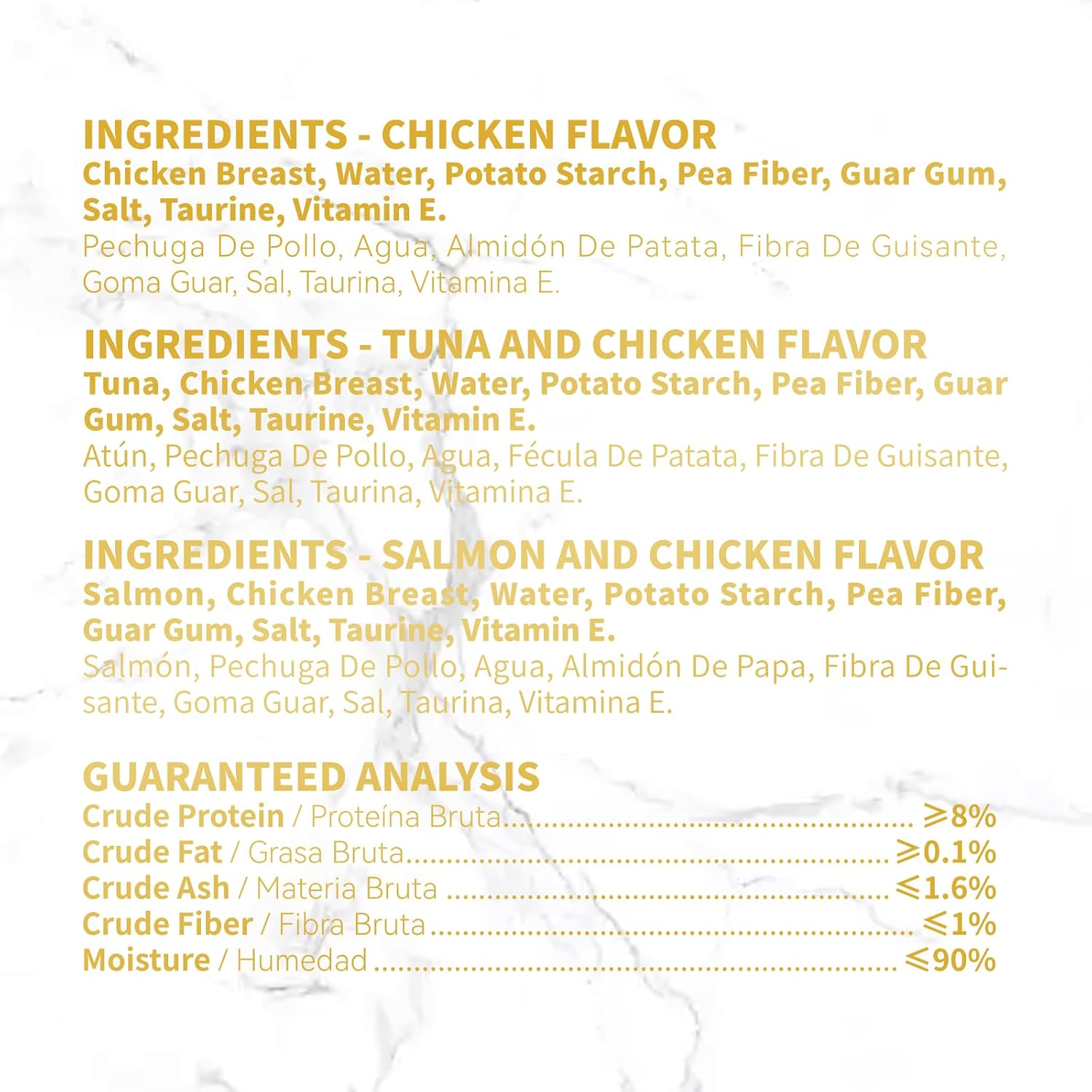 Shredded Chicken in Broth - High-Protein Grain-Free Lickable Cat Food Topper, Lickable Cat Treats Chicken & Seafood Variety Pack, 24 Pouches (1.41 oz Each) (24) - Image 9