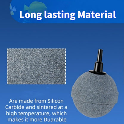 Aquaneat sintered mineral oxygen diffuser stones for hydroponics and fish tanks