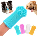 Dlnope dog finger toothbrush 4-pack set for pet dental care
