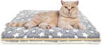 2 Pack Cat Blanket for Indoor Cats Ultra Soft and Warm Calming Cat Bed Fleece Pet Mat for Anxiety and Stress Washable Kitten Blanket - Image 9