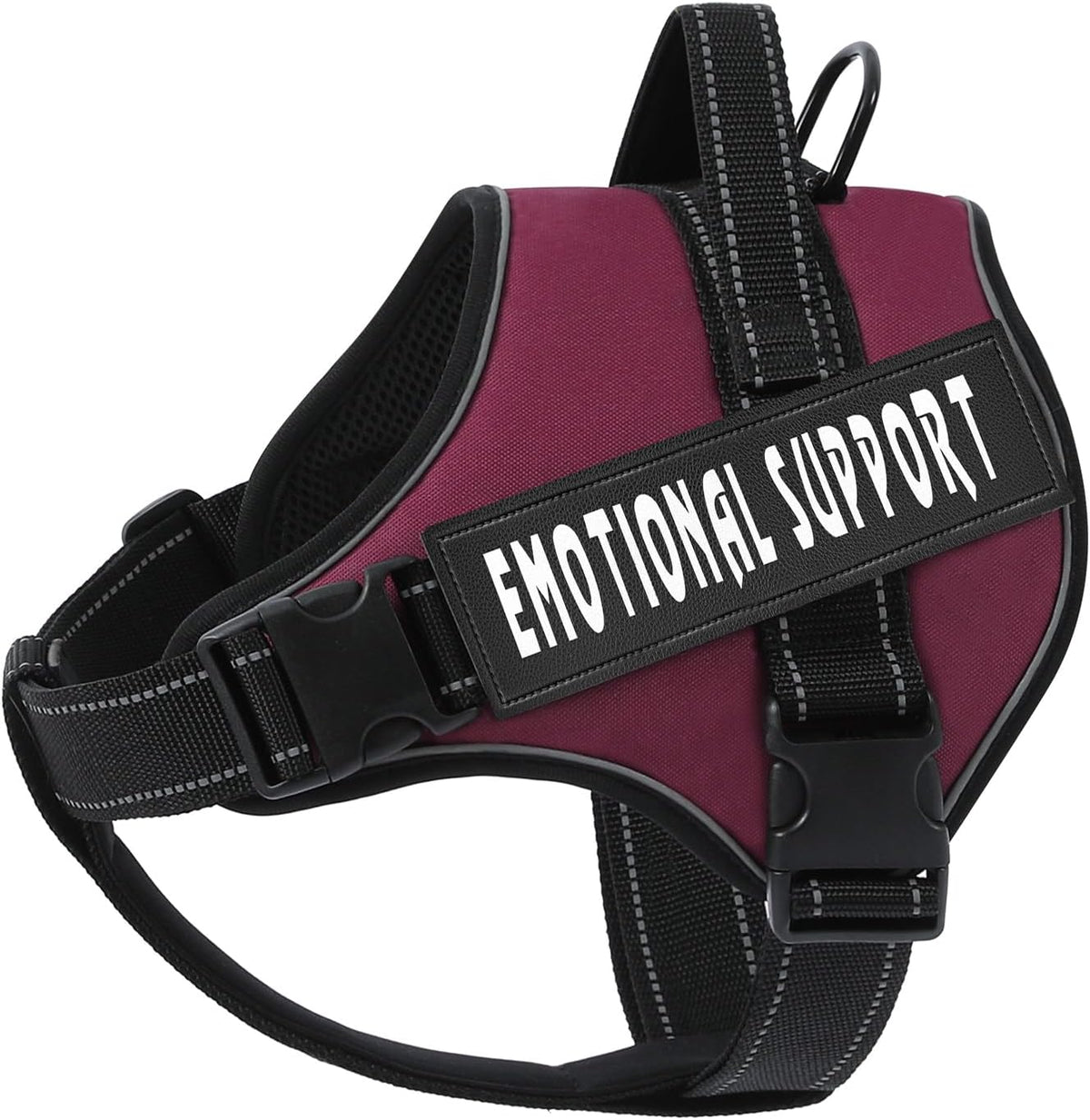 Reflective nylon stitching on voopet service pet vest for night safety