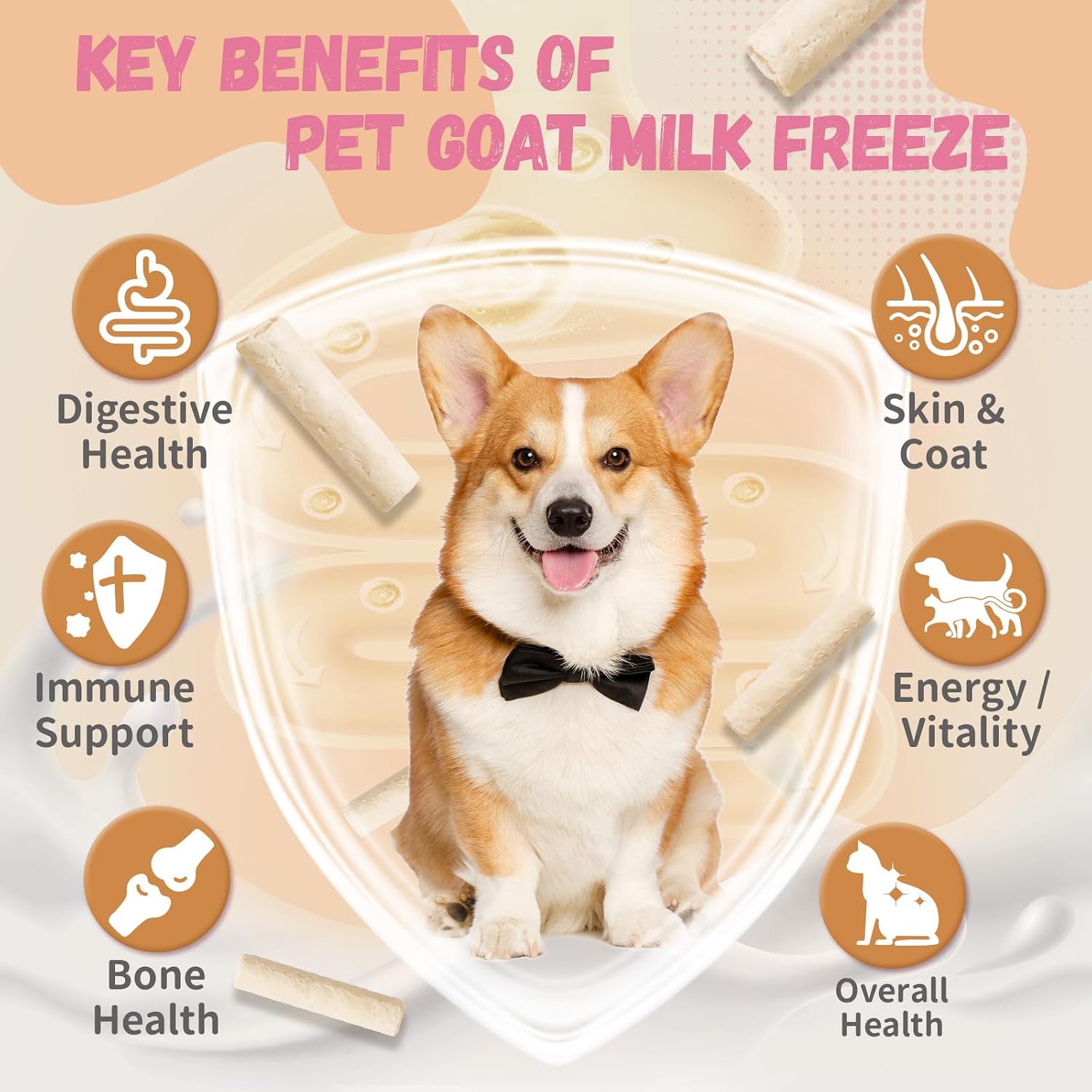 Petrivium grain free pet snack label details