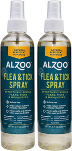 ALZOO Natural Flea and Tick Repellent Spray for Dogs, Effectively Repels Fleas, Ticks & Mosquitos, Plant-Based Active Ingredients, Sulfate-Free, 8 Fl. Oz. - Image 10