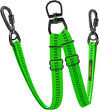 Double Dog Leash - Adjustable Length Long Leash for Dog Training - Dual Reflective Dog Leash with Non-Tangle Design - Heavy Duty Nylon and Metal Buckles - Ideal - Image 13