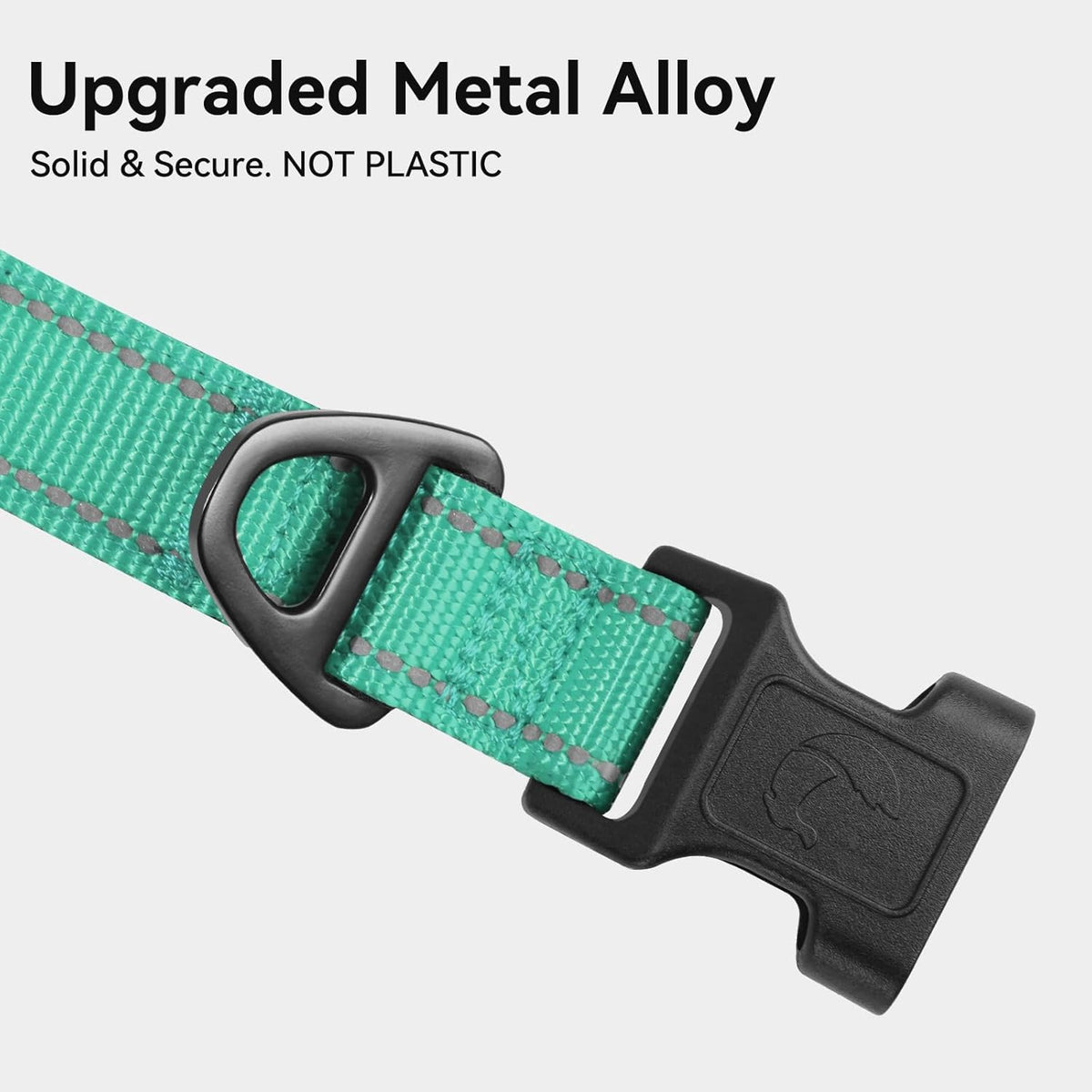 Joytale dog collar showing soft neoprene inner padding