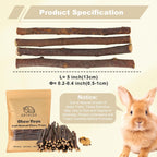 Nine hundred gram pack of safe low calorie pet wood snacks for hamsters