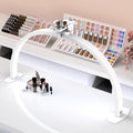 Slyfte large half moon LED nail tech lamp front view