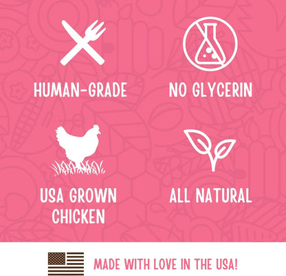 Full Moon premium USA made chicken strips for pet health