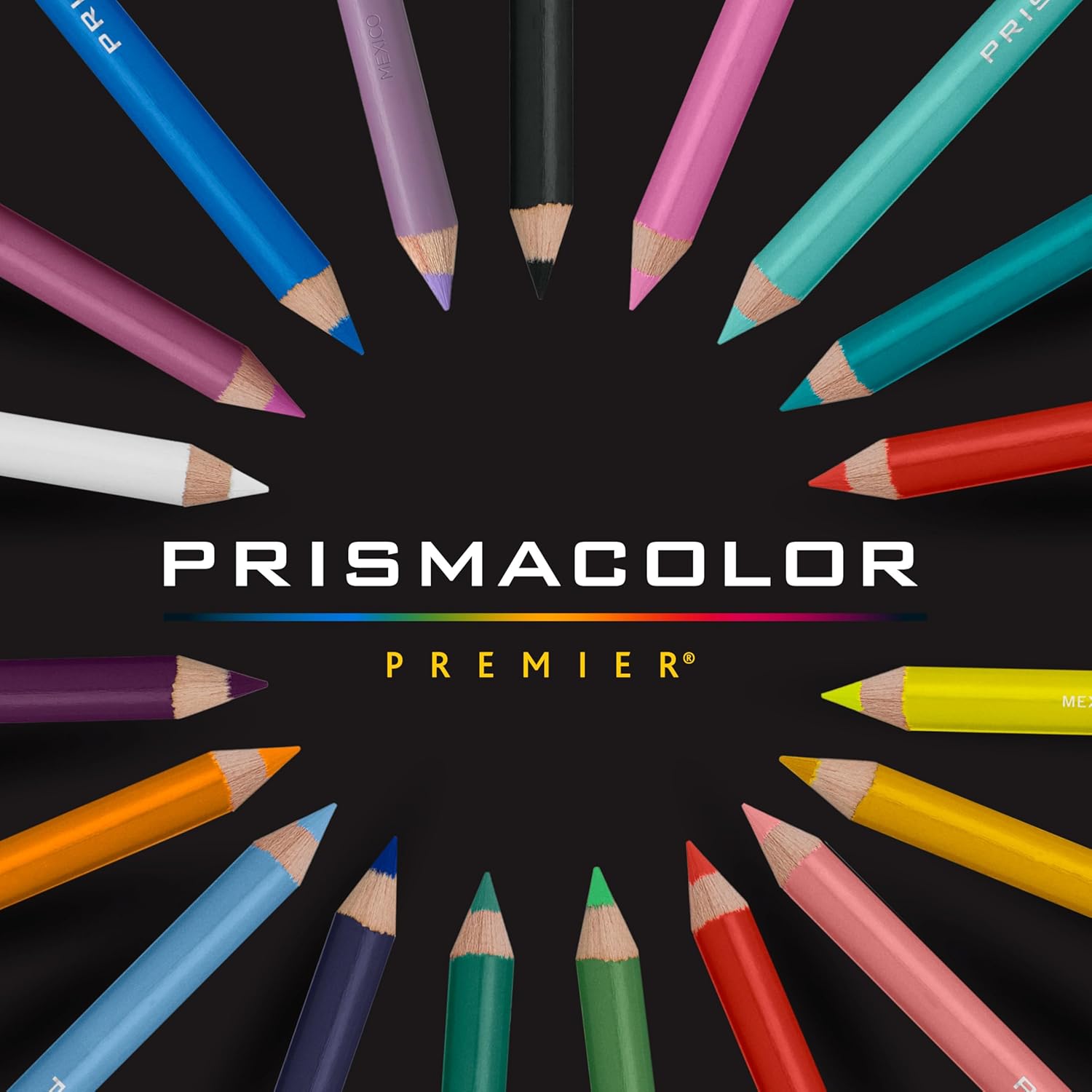 Prismacolor Premier Colored Pencils, Soft Core, Assorted Colors, 24 Count - Durable, Vibrant, Ultra-Smooth, Adult Coloring, Drawing, Sketching, Arts & Crafts - Image 3
