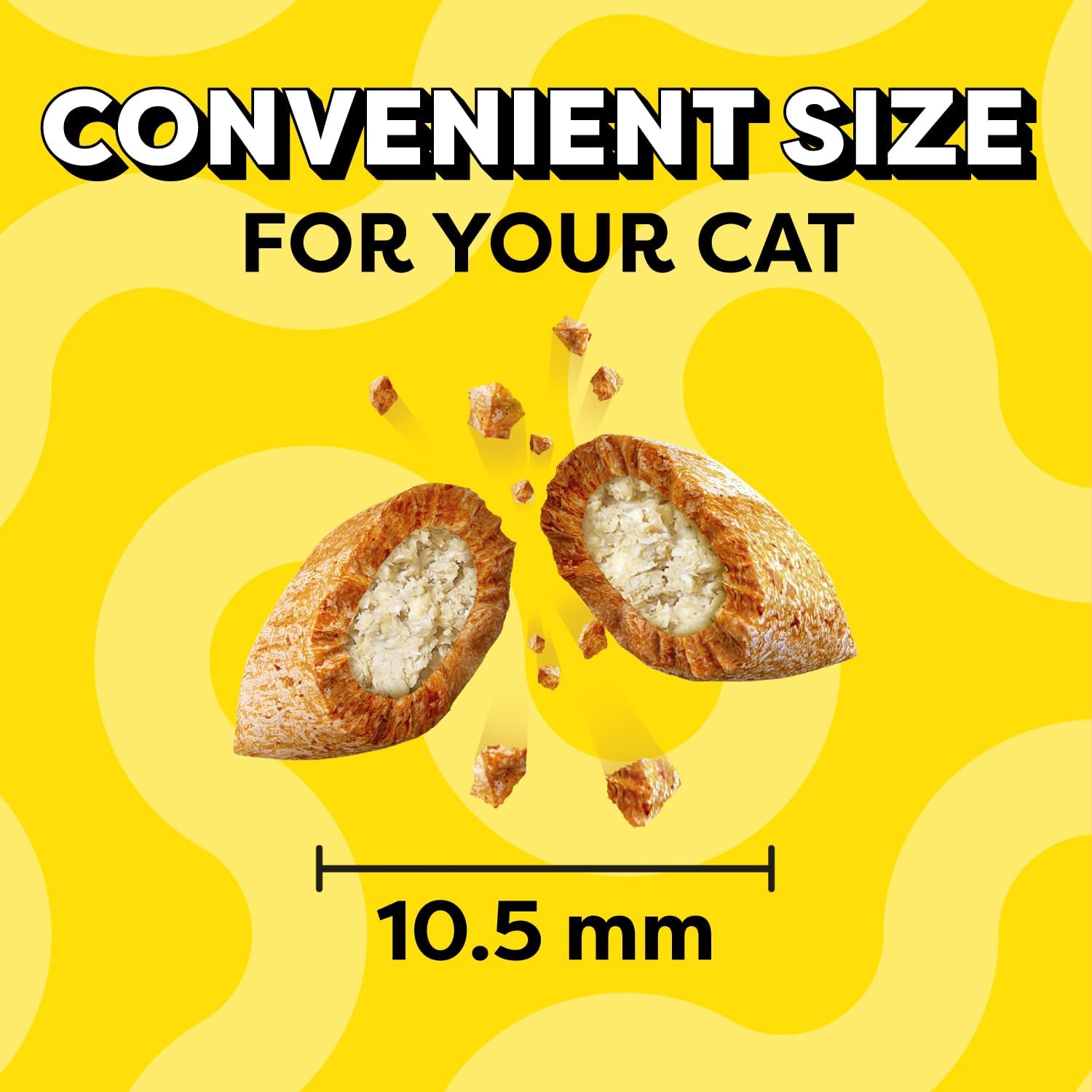Temptations holiday and gotcha day special flavor feline treats back panel
