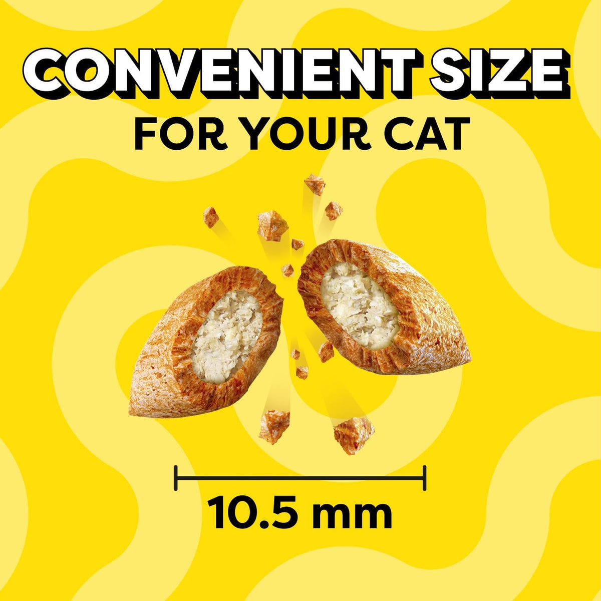 Temptations holiday and gotcha day special flavor feline treats back panel