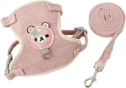Undershirt Style Pet Leash Adjustable Cat Harness Breathable Leash Convenient Pet Vest For Small Dog Cat Supplies - Image 11
