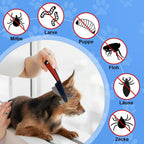 Two piece Rowpoz pet flea comb set