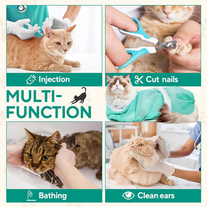 UMiYIDIAN premium pet restraint helper for veterinary medicine administration