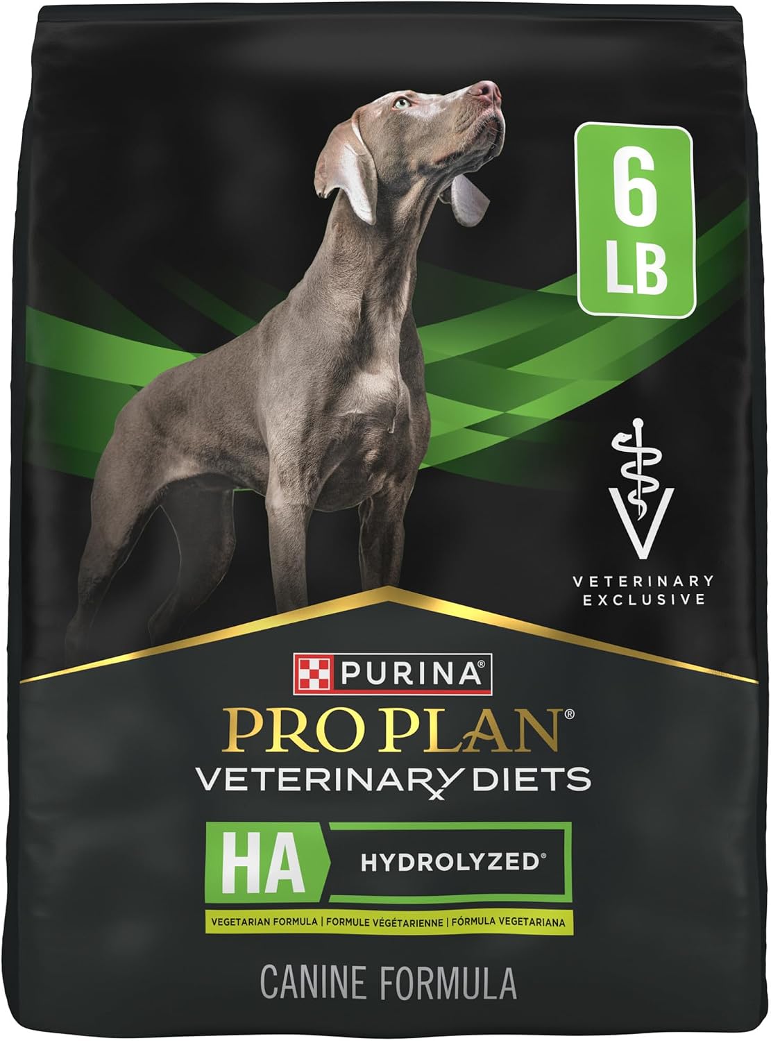 Purina Pro Plan Veterinary Diets HA Hydrolyzed Protein Dog Food Dry Vegetarian Formula - 25 lb. Bag - Image 15