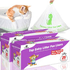 VoagLuk imported pet care litter box liner bag size comparison