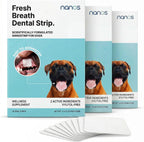 Dog Dental Strips - 10-Pack Dog Breath Freshener | Dissolves in Seconds | Teeth Cleaning Strip | Pet Oral Care Mint Strips - Image 9