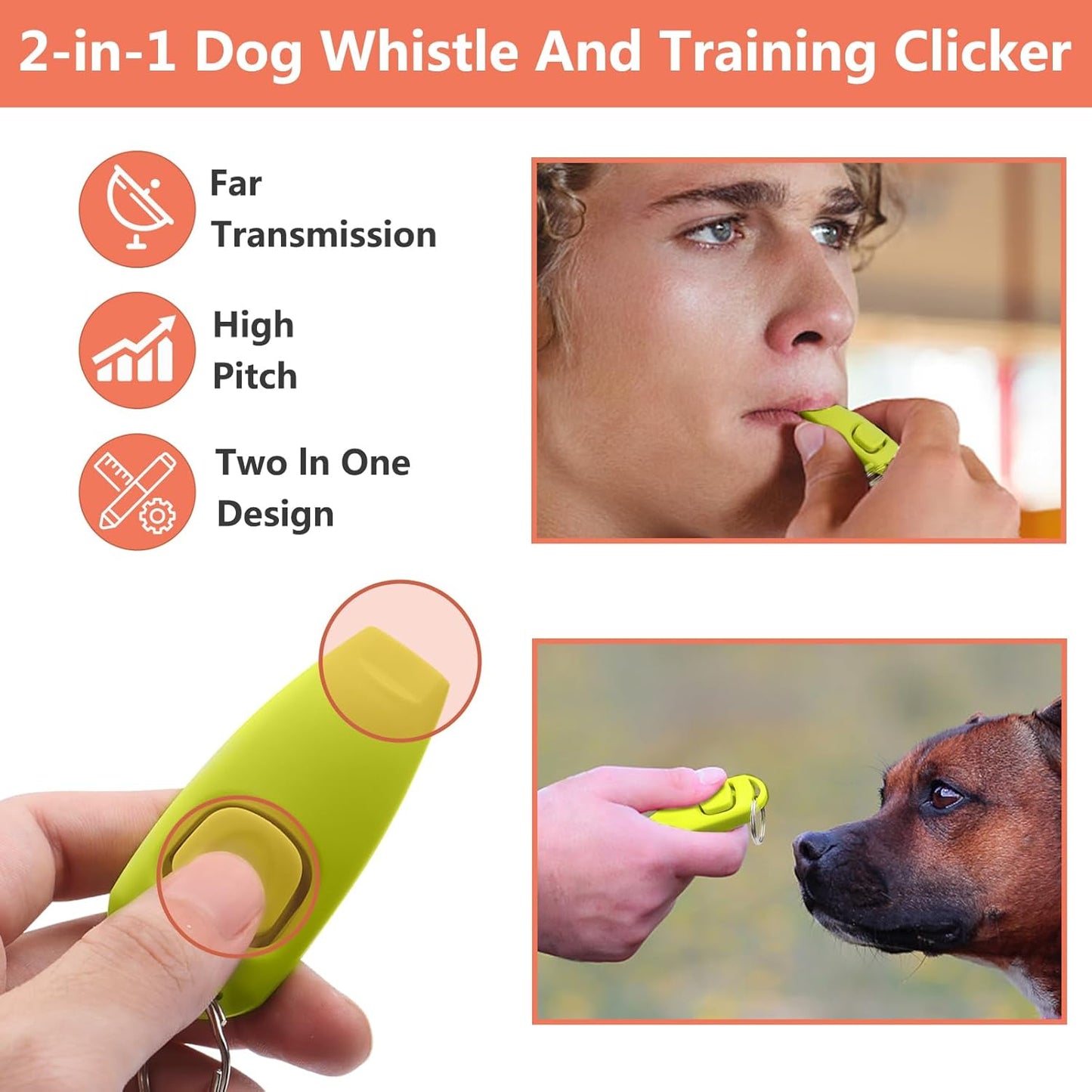 Positive reinforcement training guide booklet with step by step instructions for dogs.
