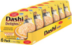 INABA Dashi Delights for Cats, Shredded Tuna Side Dish with Bonito Flake Broth, Cat Food Complement with Taurine & Green Tea Extract, 2.5 Ounce Cup, 6 Cups Total, Tuna with Bonito Flakes Recipe - Image 9